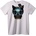 NOONEBRAND Тениска Котешки Череп в Буркан - 2XL, Black