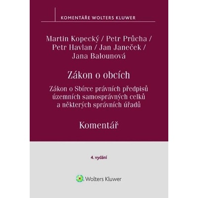 Kopecký Martin, Havlan Petr, Průcha Petr - Zákon o obcích Komentář