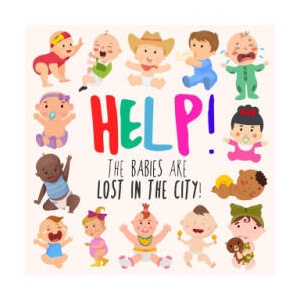 Help! The Babies Are Lost in the City! | Webber Books (ISBN: 9781914047534)