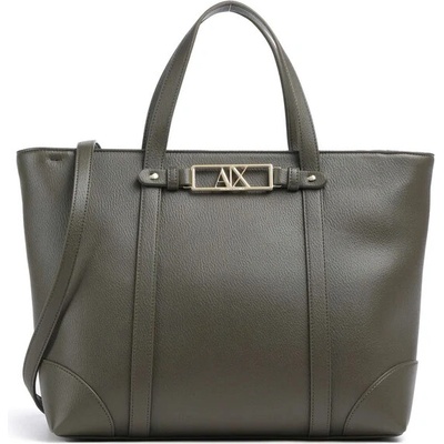 Armani Exchange kabelka shopper umělá kůže zelená – Hledejceny.cz
