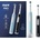 Oral-B Pro Series 1 Cross Action Toothbrush Set 2-pack Black + Blue Black/Blue