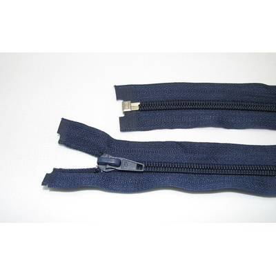Zips špirála deliteľný 5mm - dĺžka 45cm farba tmavo modrá