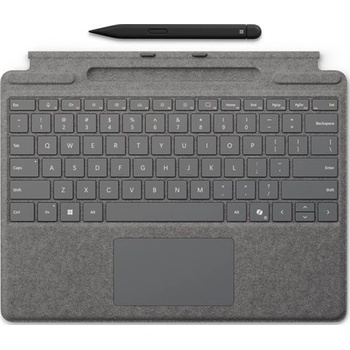 Microsoft Kлавиатура Microsoft Surface Pro Typecover, QWERTY Dutch, Platinum - 8X8-00170 (8X8-00170)
