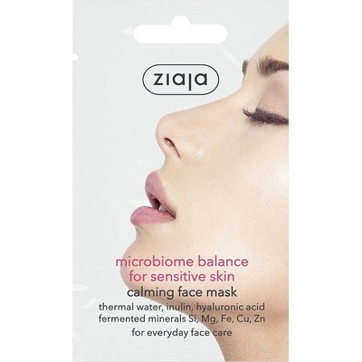 Ziaja Microbiome Balance krémová hydratačná maska 7 ml