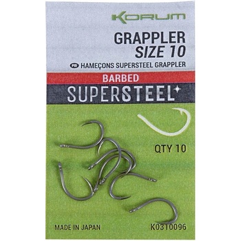 Korum Grappler Hooks Barbed vel.6 10 ks