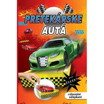 Pretekárske autá s úžasnými nálepkami