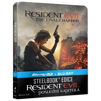 Resident Evil: Poslední kapitola - Steelbook BD