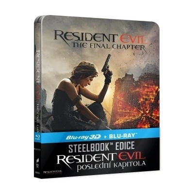 Resident Evil: Poslední kapitola - Steelbook BD