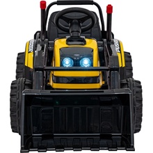 Joko elektrický Traktor Pushdozer s Predným Nakladačom žlutá