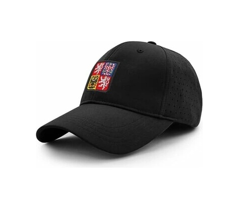 BASEBALL CAP CZECH černá