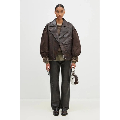 Samsoe Samsoe Кожен панталон Samsoe Samsoe Salynn (F24300138)