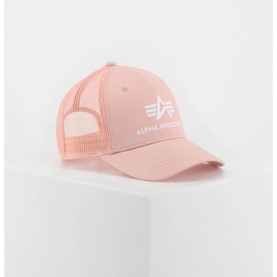 Alpha Industries Basic Trucker Cap pale peach