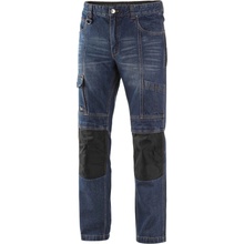 CXS nohavice do pása jeans NIMES I Pánské modro čierné