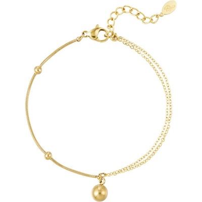 Ornamenti pozlacený náramek Elija gold OOR350023