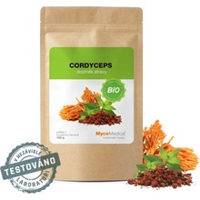 MycoMedica Cordyceps militaris housenice červená bio prášek 100 g