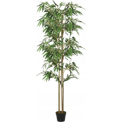 Umělý bambus 988 listů 150 cm zelený - Default Title