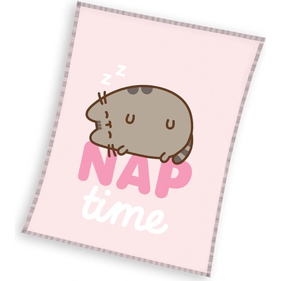 Carbotex Detská deka Mačička Pusheen Čas ísť spať