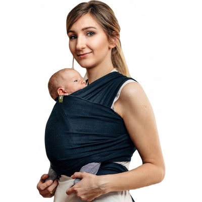 LennyLamb dětský šátek elastický černá – Hledejceny.cz