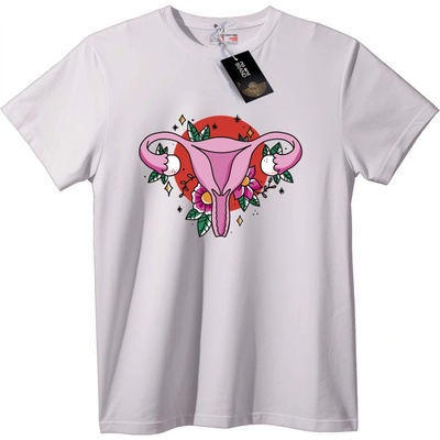 NOONEBRAND Тениска Женска Сила Матка - XL, White