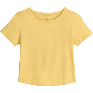 Royal Robbins Дамска тениска Royal Robbins Women's Vacationer Boxy Tee T-shirt - Sunbeam Str (916-6724-0313)