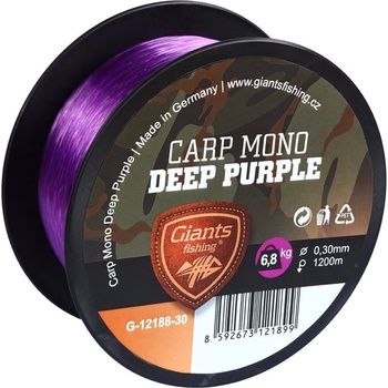Giants Fishing Carp Mono Gaube Purple 1200m 0,35mm 7,5kg