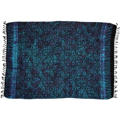Sarong BOB Batik Kolibřík černo modro fialový – Zboží Dáma