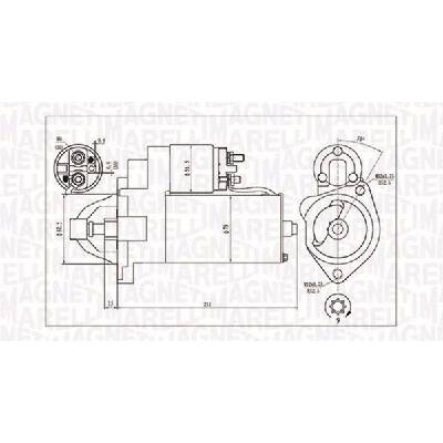 Štartér MAGNETI MARELLI 063720624010