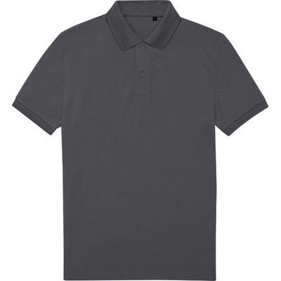 B&C My Eco polo Piqué polo dark šedá