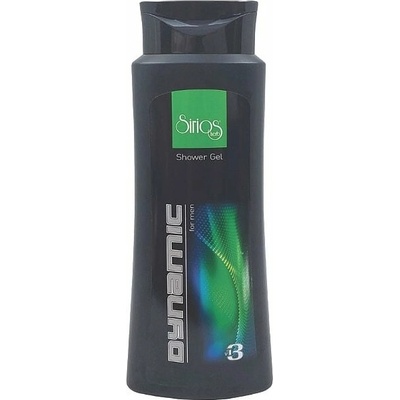 Sirios Herb Men Dynamic 3v1 sprchový gél 500 ml