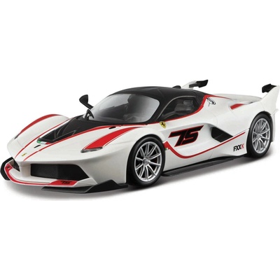 Bburago Ferrari Racing FXX K Biela 1:24