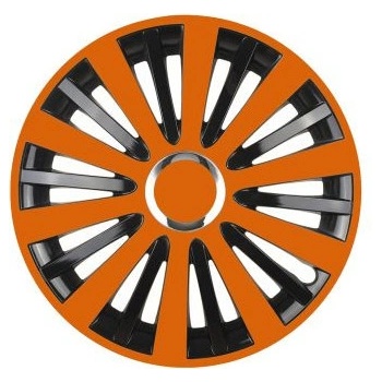 Leoplast Тасове за джанти Falcon оранжево / черно - 16