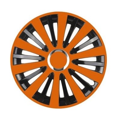 Leoplast Тасове за джанти Falcon оранжево / черно - 16