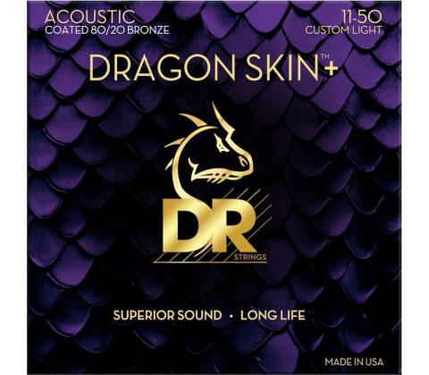 DR Strings Dragon Skin+ DA8-11