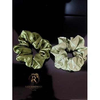 Radi handmade Скрънчита в маслинено и тръстиково зелено (677)