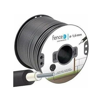 Vysokonapěťový ocelový kabel pro elektrický ohradník - 10 m