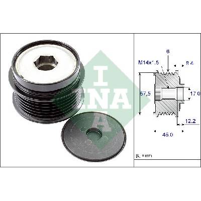 Předstihová spojka Schaeffler INA 535017410