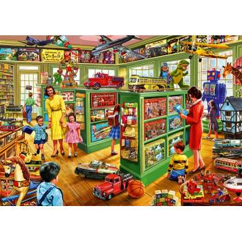 Image 1 of Bluebird Puzzle - Puzzle Crisp: Toy Shop Interiors - 1 000 piese