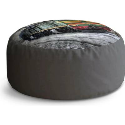 Sablio Taburet Circle Lokomotiva: 38x48 cm