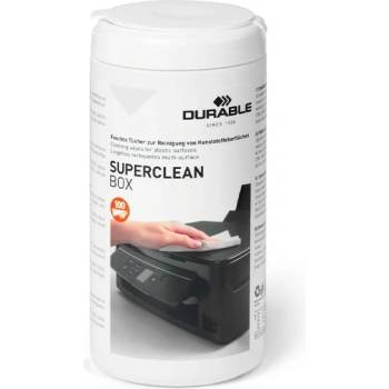 DURABLE Устойчиви кърпички за пластмаса 100 бр. /кутия 570802 (570802)