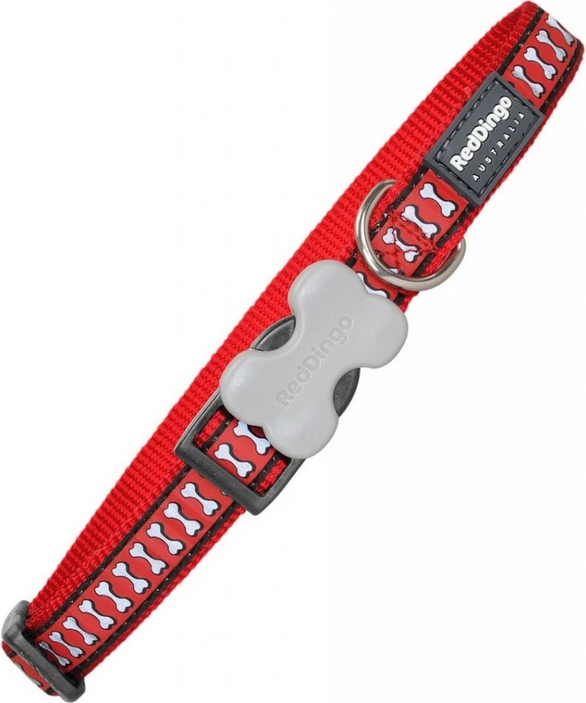 Red Dingo Reflective Bones