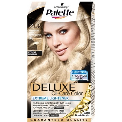 Pallete Deluxe Zesvětlovač platinová blond XL9