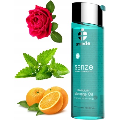 Swede Senze massage oil Tranquility Spearmint Rose Orange 75ml