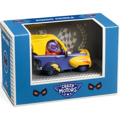 Детска играчка Djeco Crazy Motors - Количка Динго (DJ05481)
