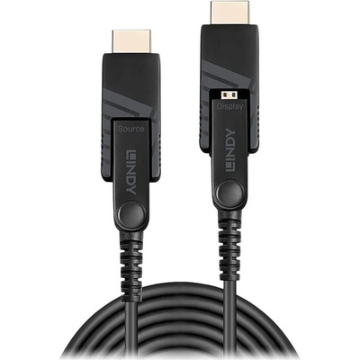Lindy LINDY Micro HDMI Fibre Optic Hybrid 18G кабел 20m (38321)