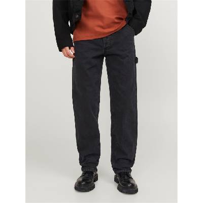 Дънки Jack and Jones Men's Eddie Carp Carpenter Jeans - Black