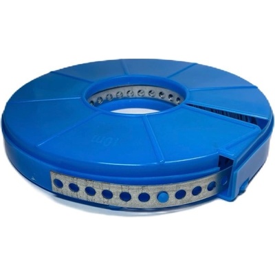 Solida Páska děrovaná, pozinkovaná 12 mm x 10 m, otvory 5 mm 321800012