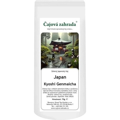 Čajová zahrada Japan Kyoshi Gen Mai Cha zelený čaj 70 g