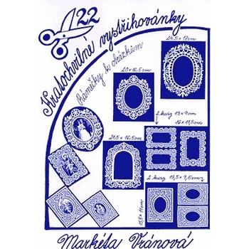 Kratochvilné vystřihovánky č.22 Krajkové rámečky