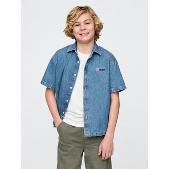 GAP Детска дънкова риза Americana GAP GAP | Sin | Момчешки | 104-110