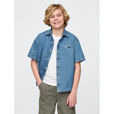 GAP Детска дънкова риза GAP GAP | Sin | Момчешки | 104-110